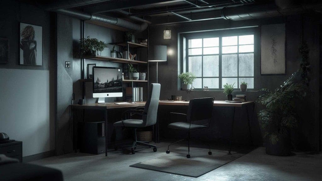 25 Transformative Basement Office Ideas for 2025: Create Your Dream Underground Workspace